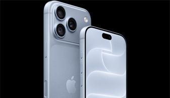 Два iPhone 18 Pro сріблястого кольору, вид спереду, ззаду й збоку, з акцентом на Ceramic Shield 2