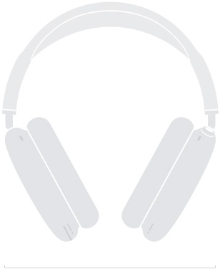 AirPods Max 2 的輪廓插圖，正面外觀，寬度為 168.6 毫米