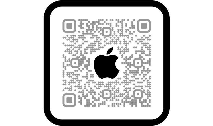 掃描二維碼即可透過 Apple Store app 購物。