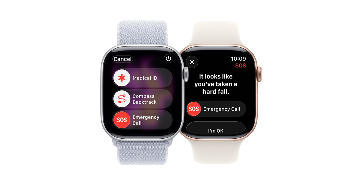 Apple&nbsp;Watch تعرض برامج اكتشاف السقوط.